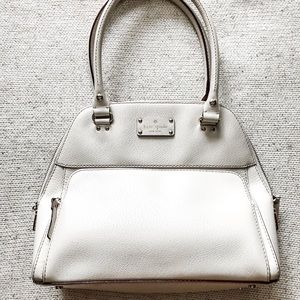 Kate Spade Cream Leather Bag